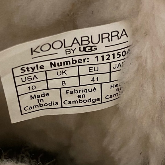 Koolaburra by UGG Delene Short Boots Chestnut - Picture 14 of 15